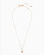 Everyday Spade Glitter Enamel Mini Pendant, Rose Gold Glitter, Product