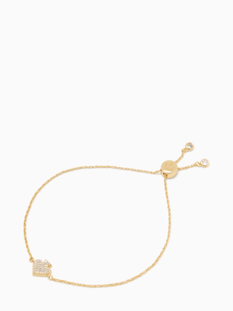 Kate Spade Everyday Spade Pave Slider Bracelet