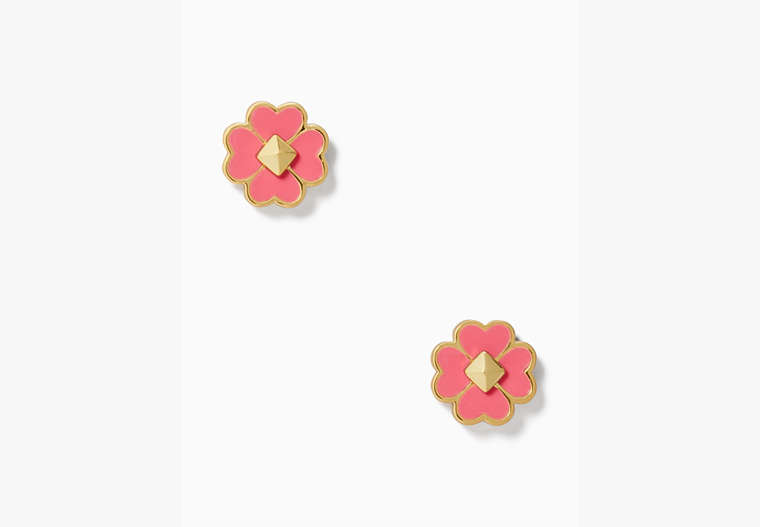 Spades & Studs Enamel Studs, Pink Peppercorn, Product image number 0