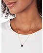 House Cat Mini Pendant Necklace, Black Multi, Product