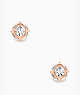 Lady Marmalade Studs, Clear/Rose Gold, ProductTile