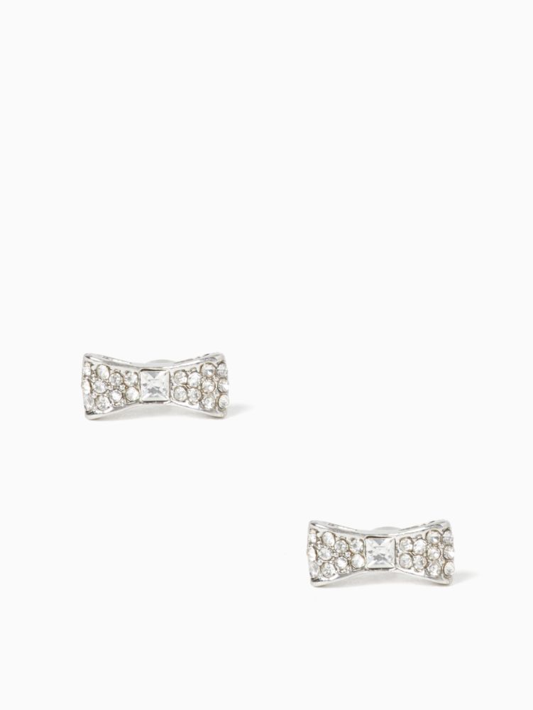 Ready Set Bow Pave Bow Studs | Kate Spade Surprise