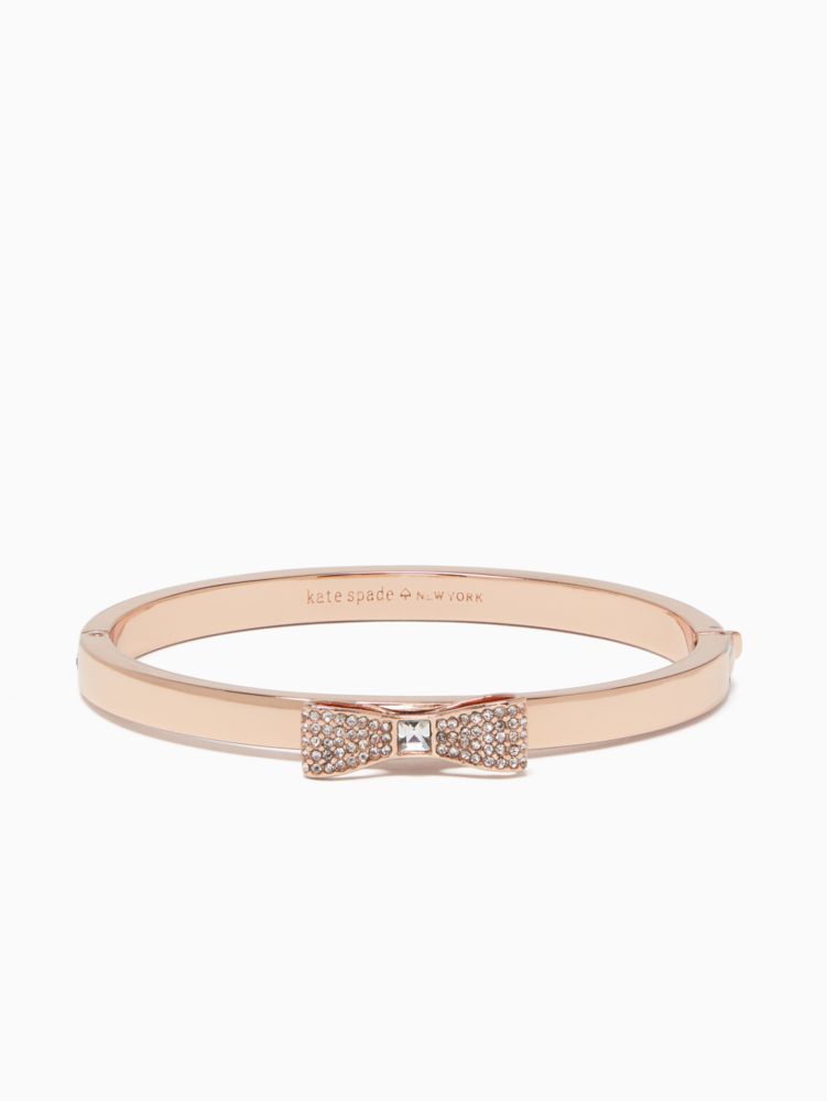 Ready Set Bow Pave Bow Bangle | Kate Spade Surprise