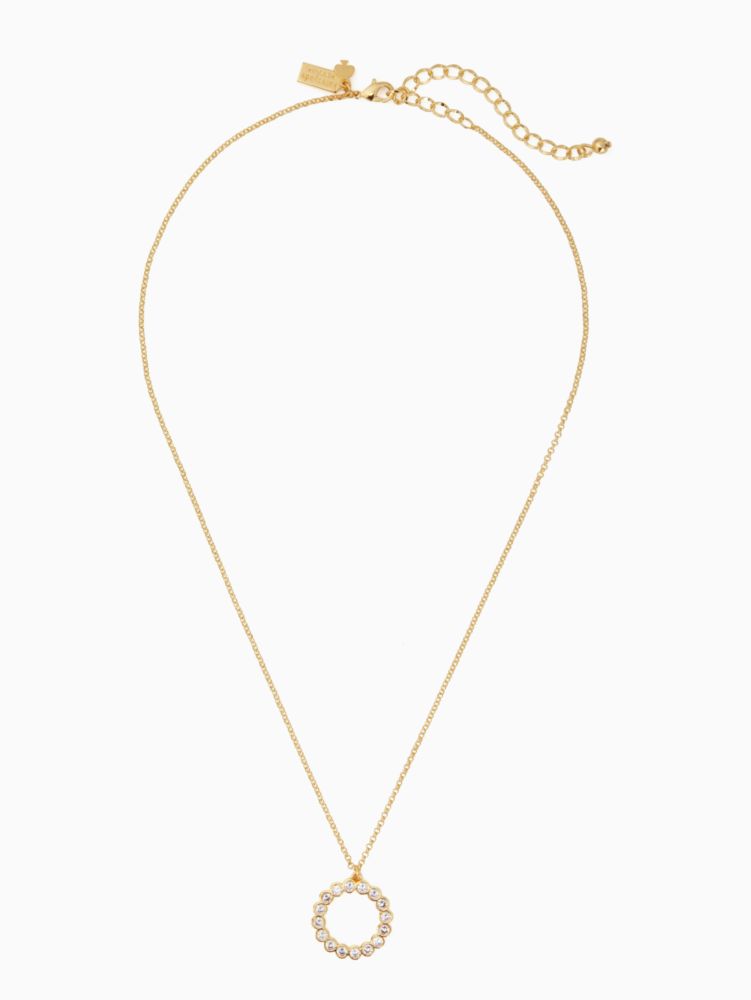 Full Circle Mini Pendant Necklace | Kate Spade Surprise