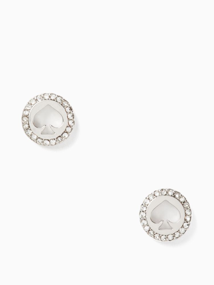 Spot The Spade Pave Halo Spade Studs | Kate Spade Surprise