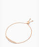 Full Circle Slider Bracelet, Clear/Rose Gold, ProductTile