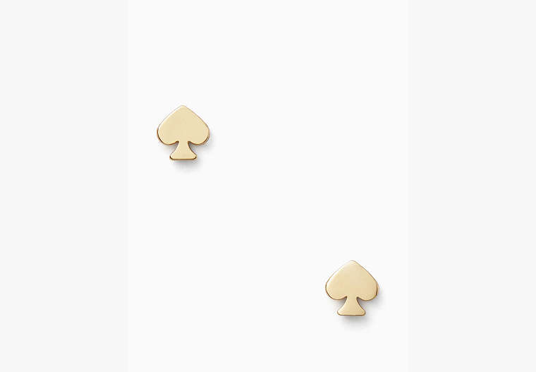 Kate Spade,signature spade mini studs,earrings,40%,Gold image number 0