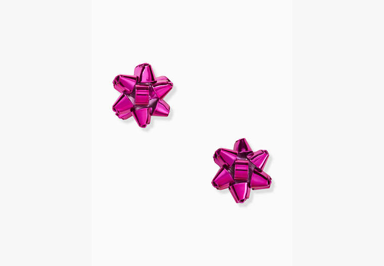 Bourgeois Bow Studs, Pink, Product image number 0