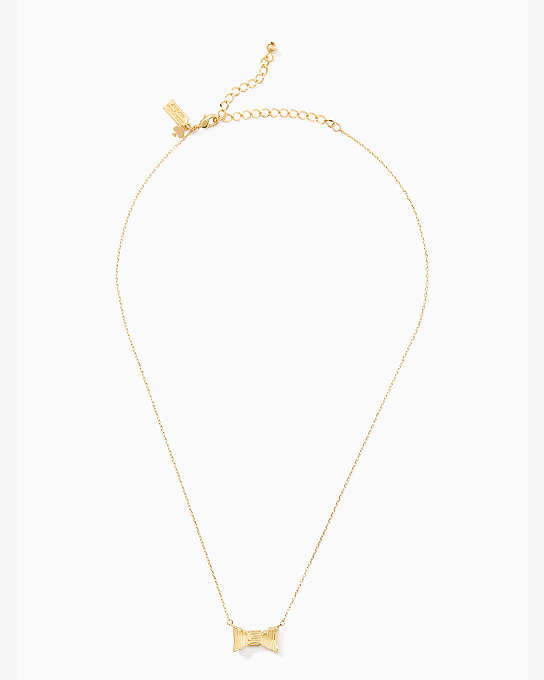 All Wrapped Up Mini Pendant Necklace | Kate Spade Surprise