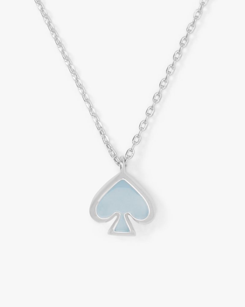 Everyday Spade Enamel Mini Pendant | Kate Spade Outlet