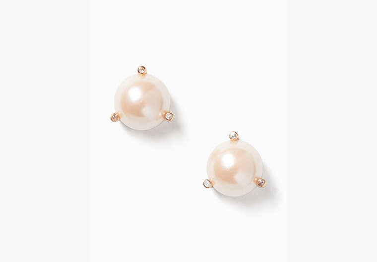 Kate Spade,rise and shine pearl studs,earrings,Blush Multi image number 0