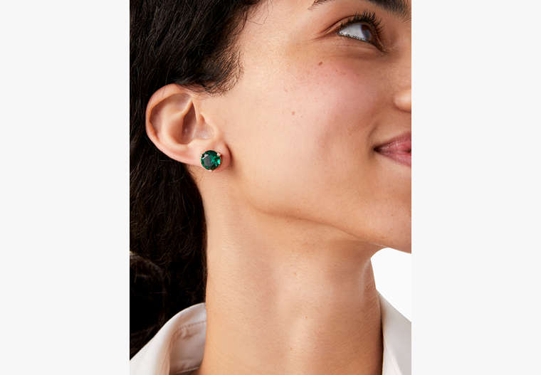 Rise And Shine Studs, Green, Product