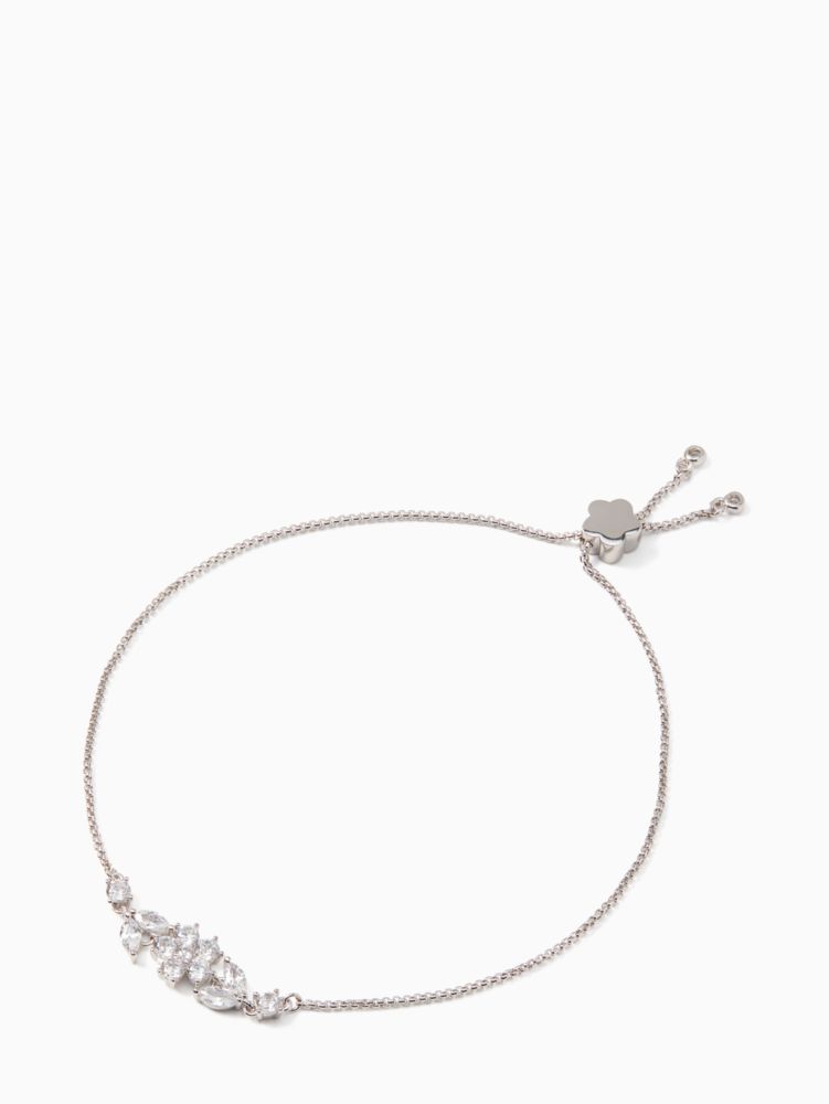 Gleaming Gardenia Flower Slider Bracelet | Kate Spade Surprise