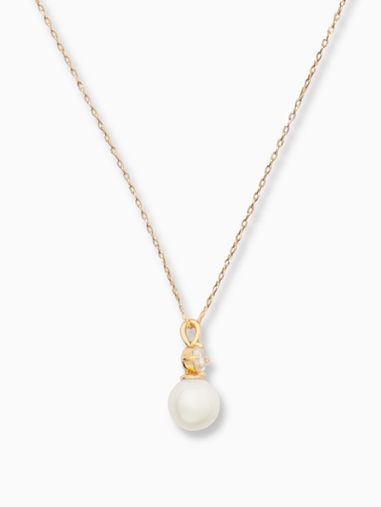 Pearls Of Wisdom Mini Pendant Necklace | Kate Spade Surprise
