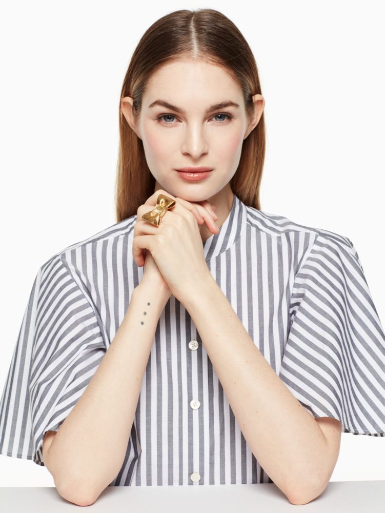 all wrapped up statement ring by kate spade new york hover view