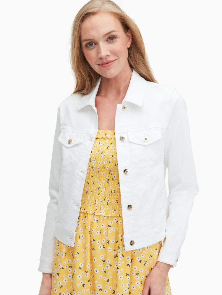 White Denim Jackets For Women