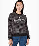 Dot Dot Dot Logo Sweatshirt, Black, ProductTile