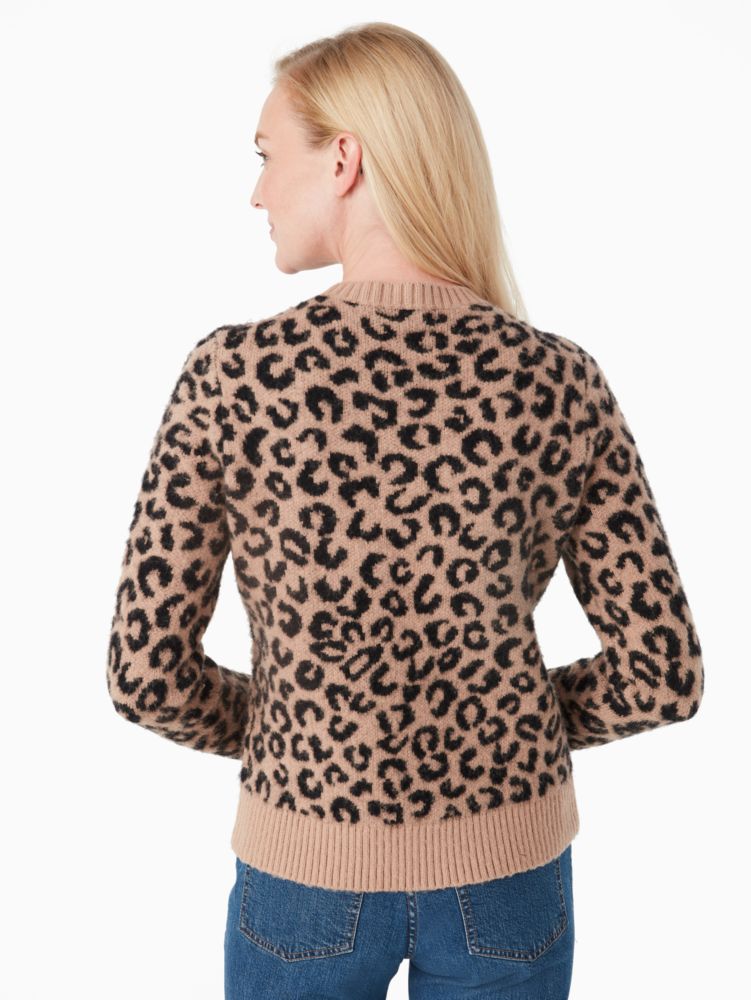 Graphic Leopard Feline Sweater | Kate Spade Surprise