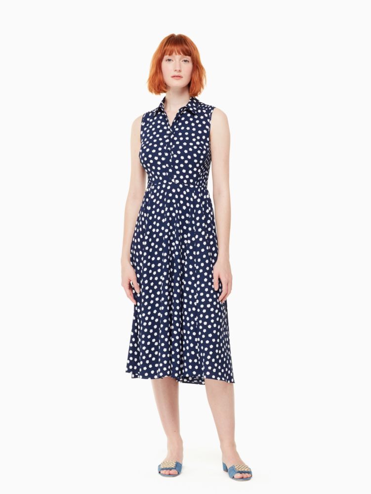 California Dreaming Cloud Dot Midi Dress | Kate Spade Surprise