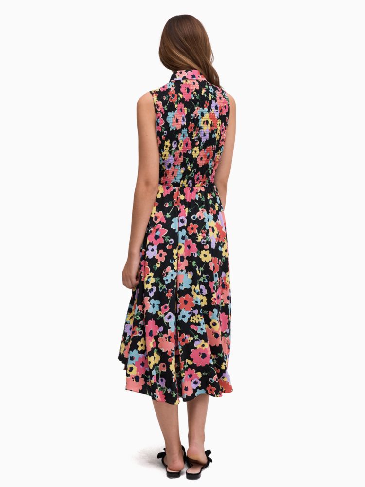 floral bouquet midi dress by kate spade new york hover view