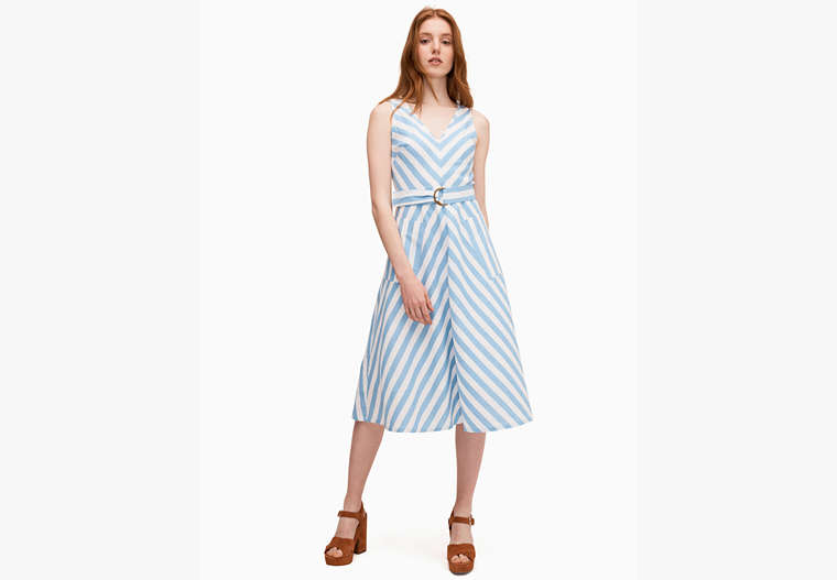 Deck Stripe Midi Dress, Light Colorado, Product image number 0