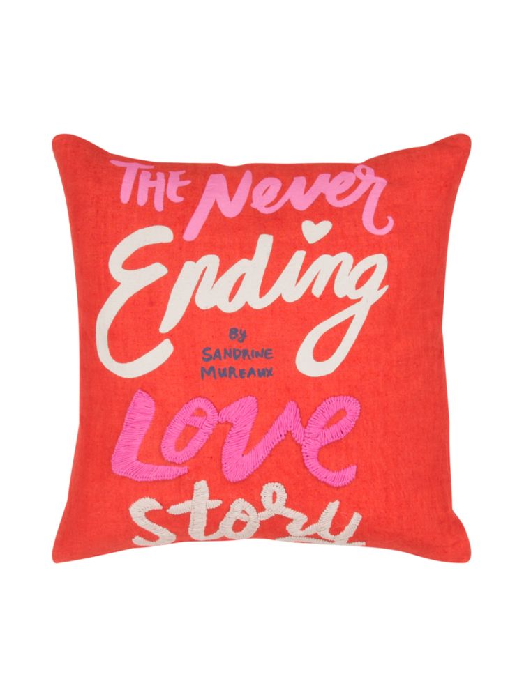 Neverending Love Story Pillow Kate Spade New York