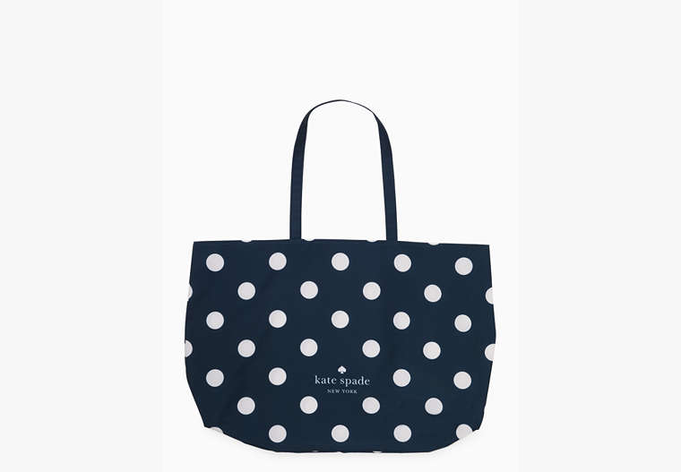 Kate Spade,Dot Canvas Tote,Multi image number 0