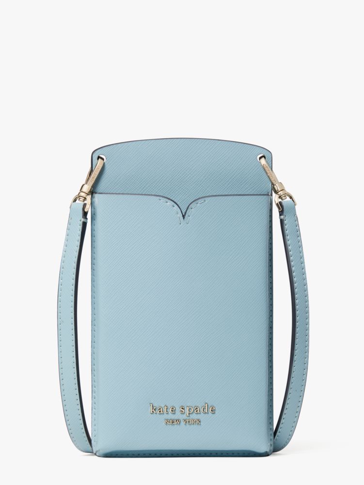 Spencer Slim Crossbody, Teacup Blue, ProductTile