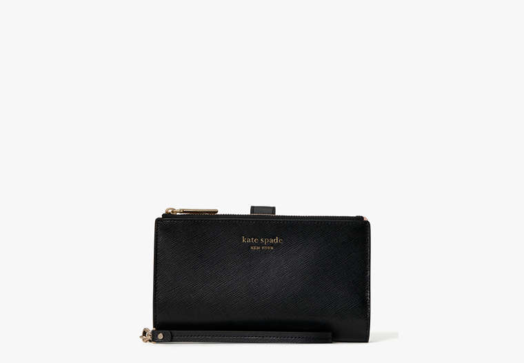 Spencer Phone Wallet, Black, Product