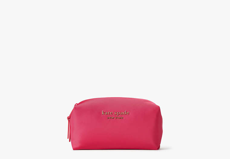 Everything Puffy Medium Cosmetic Case, Vermilion, Product