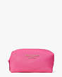 Kate Spade,Everything Puffy Medium Cosmetic Case,cosmetic bags,Crushed Watermelon
