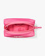 Kate Spade,Everything Puffy Medium Cosmetic Case,cosmetic bags,Crushed Watermelon