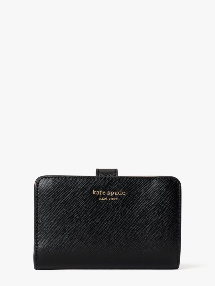 Spencer Compact Wallet, Black, ProductTile