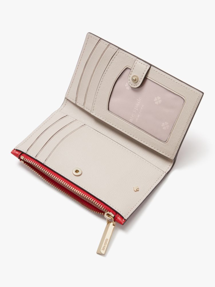 Women's lingonberry spencer small slim bifold wallet | Kate Spade New York  NL