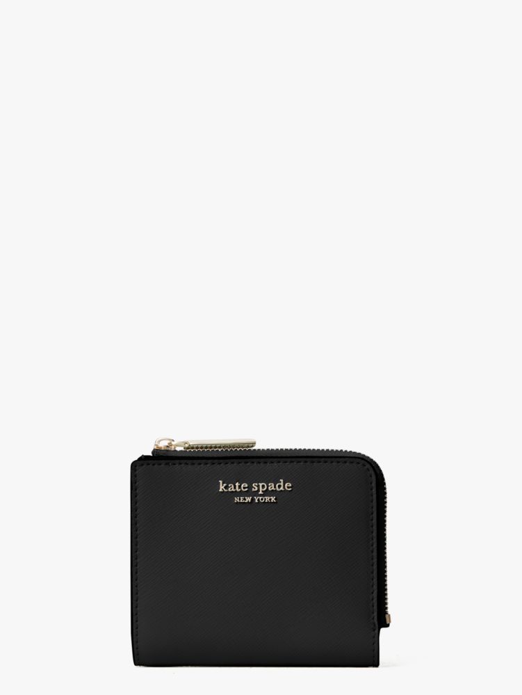 Women's black spencer small bifold wallet | Kate Spade New York NL
