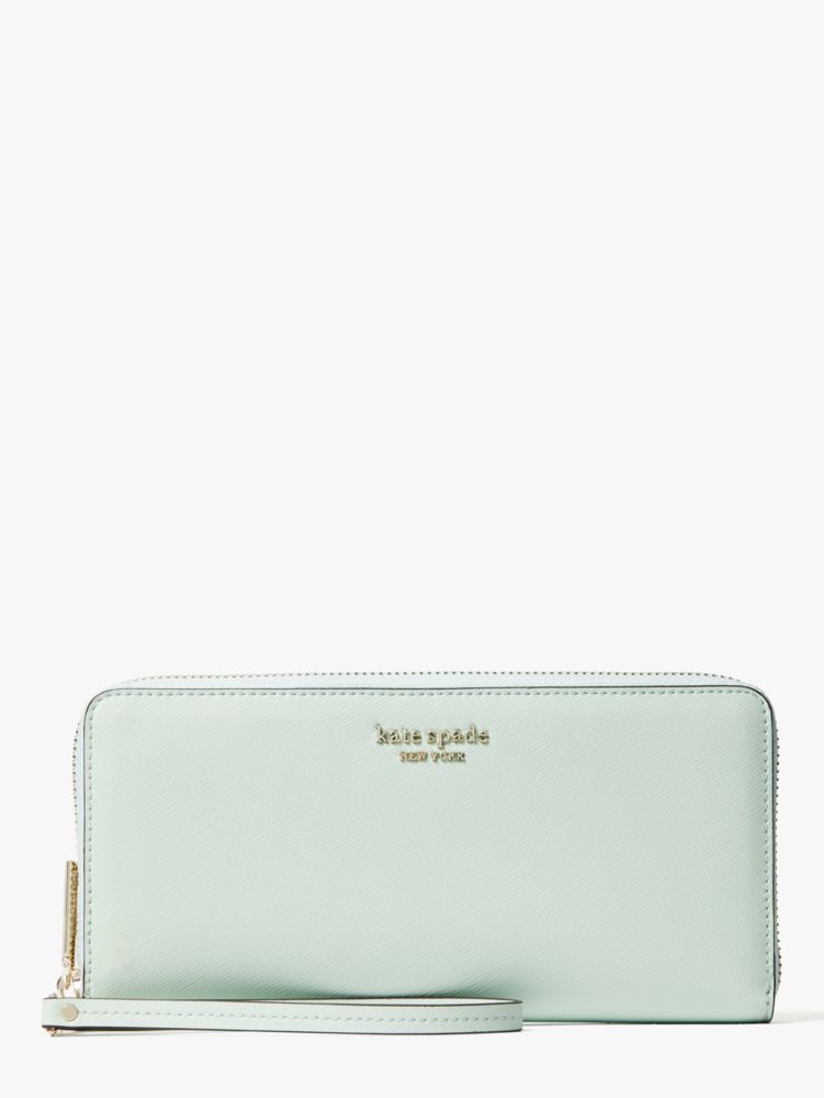 Women's crystal blue spencer travel wallet | Kate Spade New York Belgium