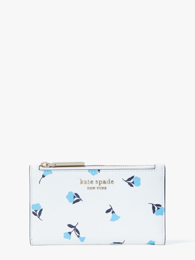 Spencer Dainty Bloom Small Slim Bifold Wallet | Kate Spade New York