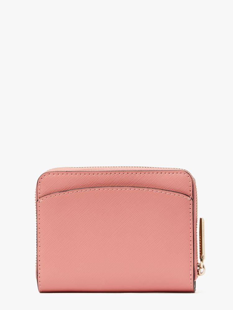 Spencer Small Compact Wallet, Serene Pink, Product