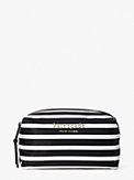everything puffy stripe medium cosmetic case, , s7productThumbnail