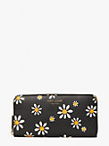 spencer daisy dots zip-around continental wallet, , s7productThumbnail