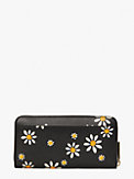 spencer daisy dots zip-around continental wallet, , s7productThumbnail