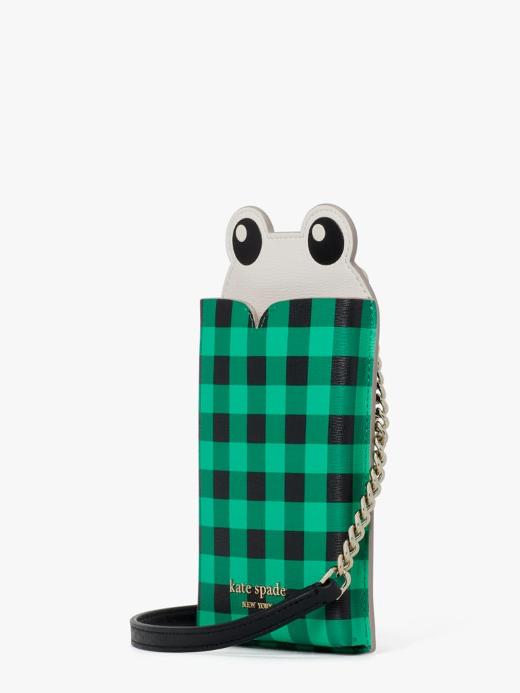 Hoppkins Frog Phone Crossbody, Mint Frosting, Product