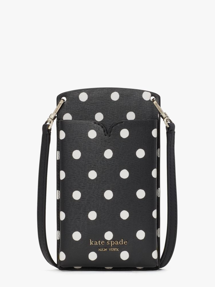 Spencer Sunshine Dot Slim Crossbody, Black Multi, Product