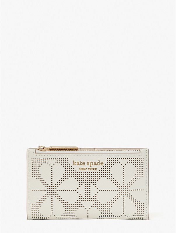 spencer perforated small slim bifold wallet, , rr_large