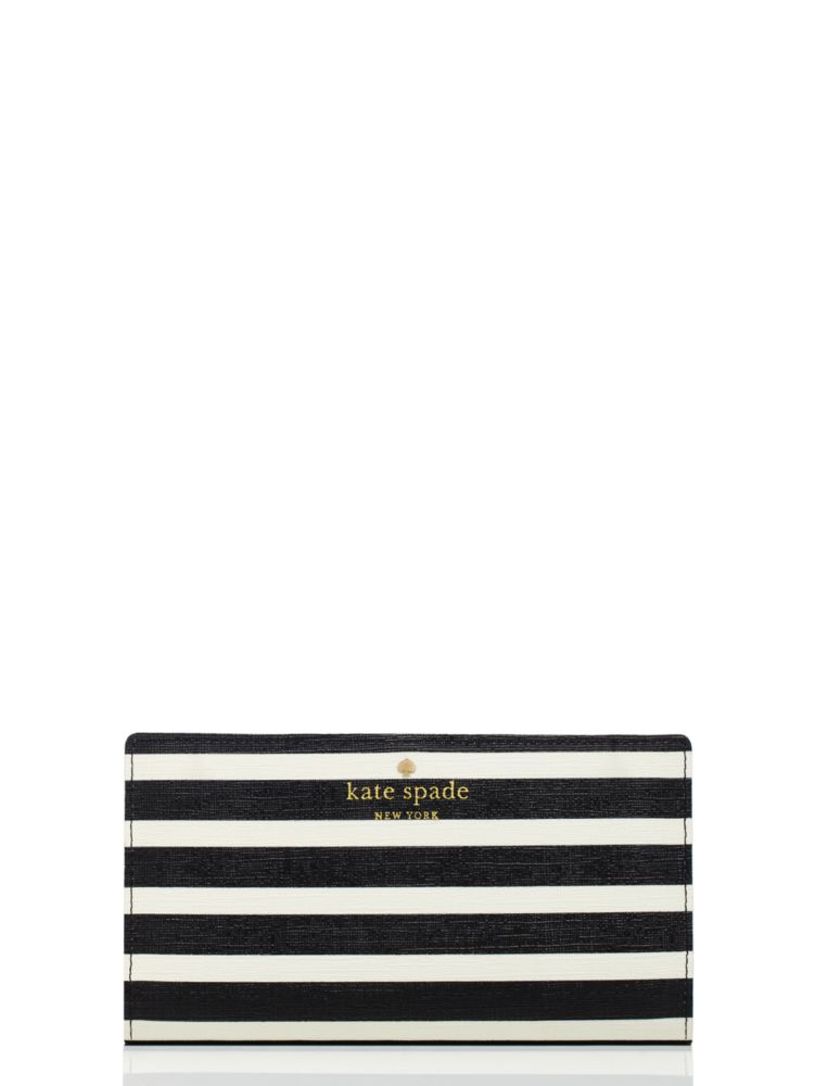 kate spade stacy wallet black