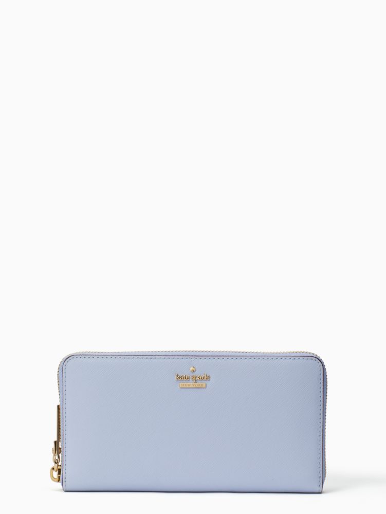 kate spade cameron street wallet blue