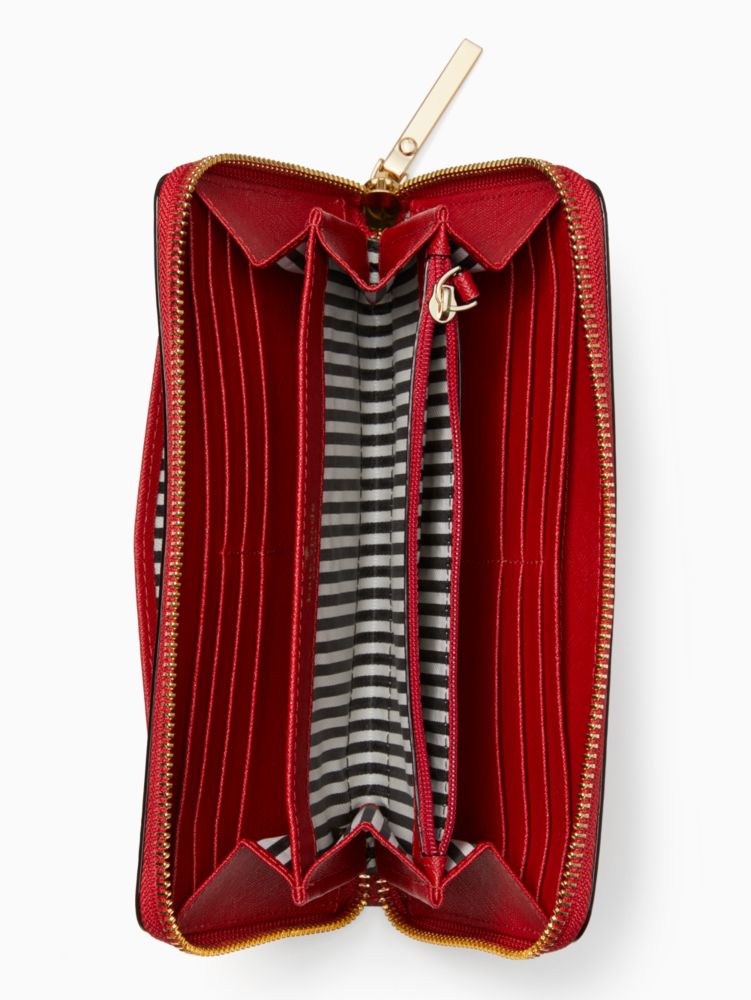 kate spade heirloom red wallet