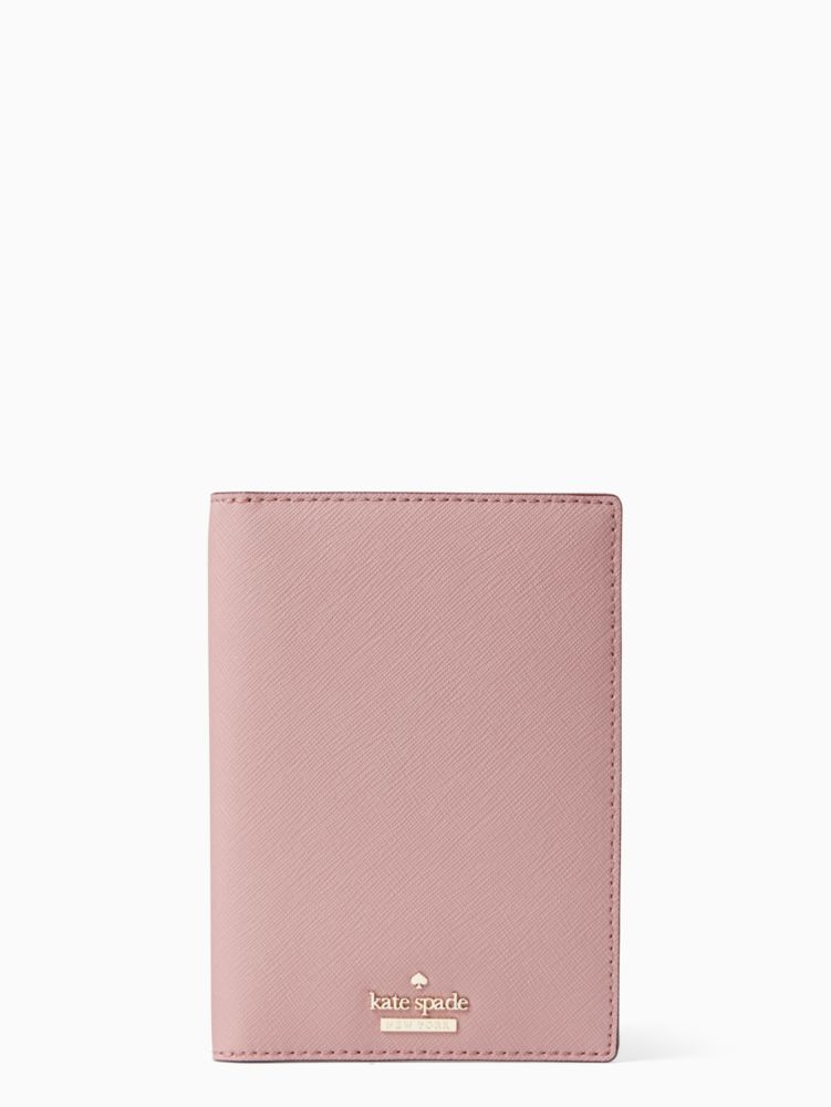 Cameron Street Travel Passport Holder, Dusty Peony, ProductTile