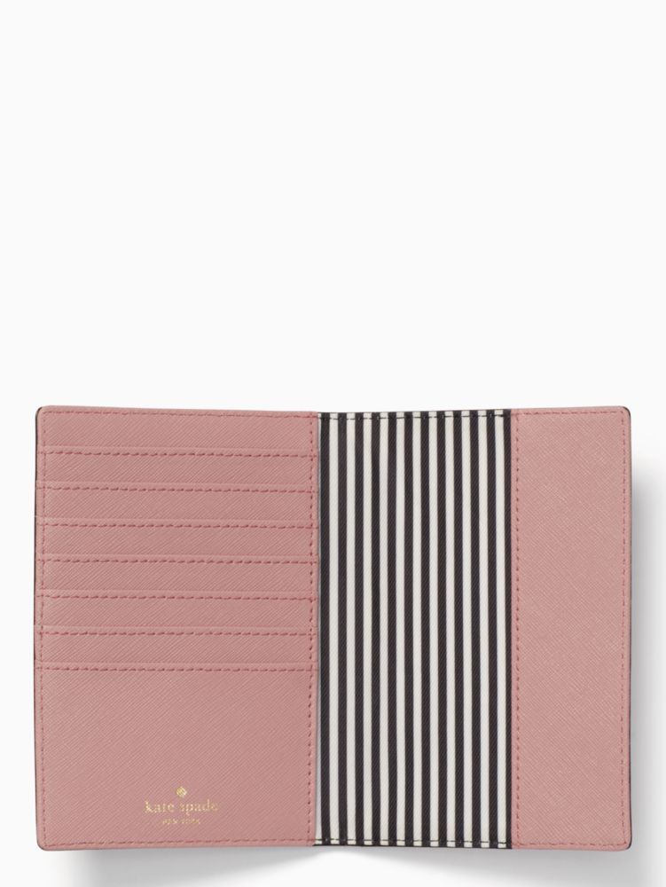 Cameron Street Travel Passport Holder, Dusty Peony, Product