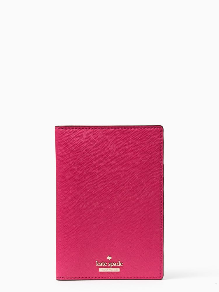 Cameron Street Travel Passport Holder, Deep Magenta, ProductTile